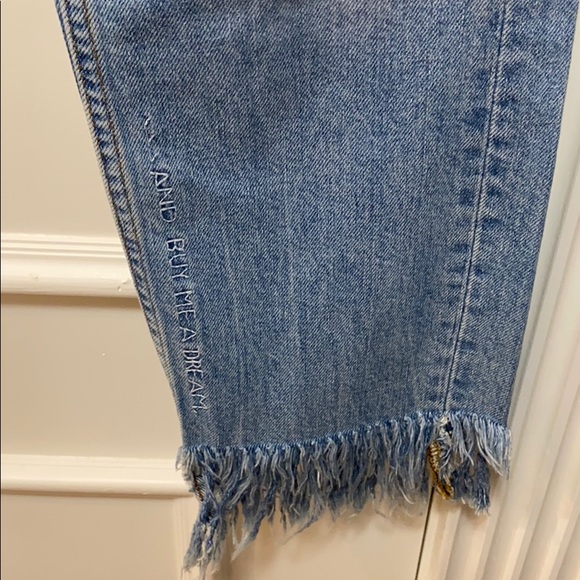 NWT Zara distressed and frayed jeans - Picture 3 of 9